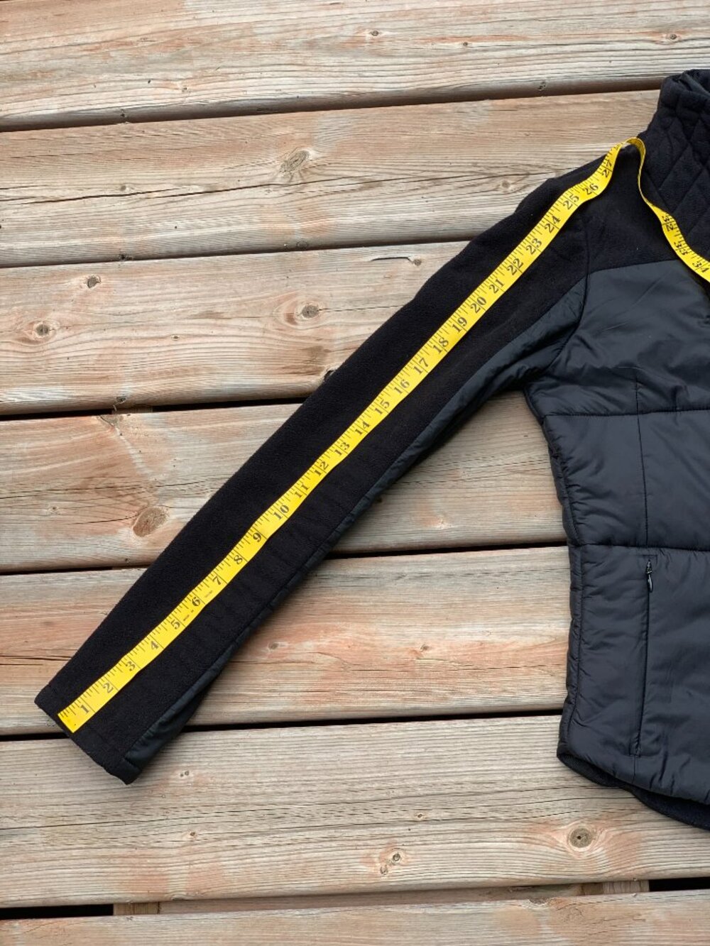 Lululemon St Moritz Puffer Jacket Women's 6 Black Quilted Fleece Full Zip Coat - Picture 12 of 13